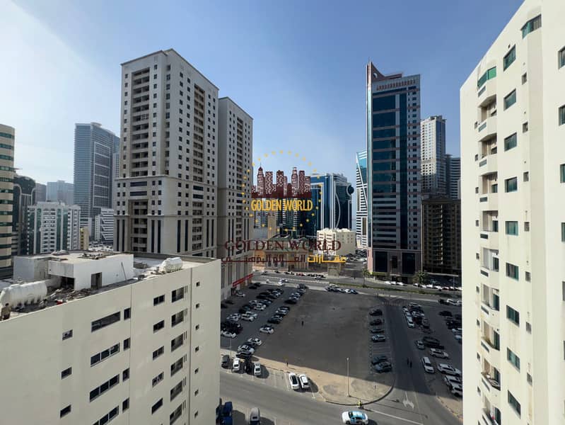 A great opportunity to live in Al Majaz 2 in a spacious apartment with a panoramic open view. Ideal for individuals or couples looking for comfort a