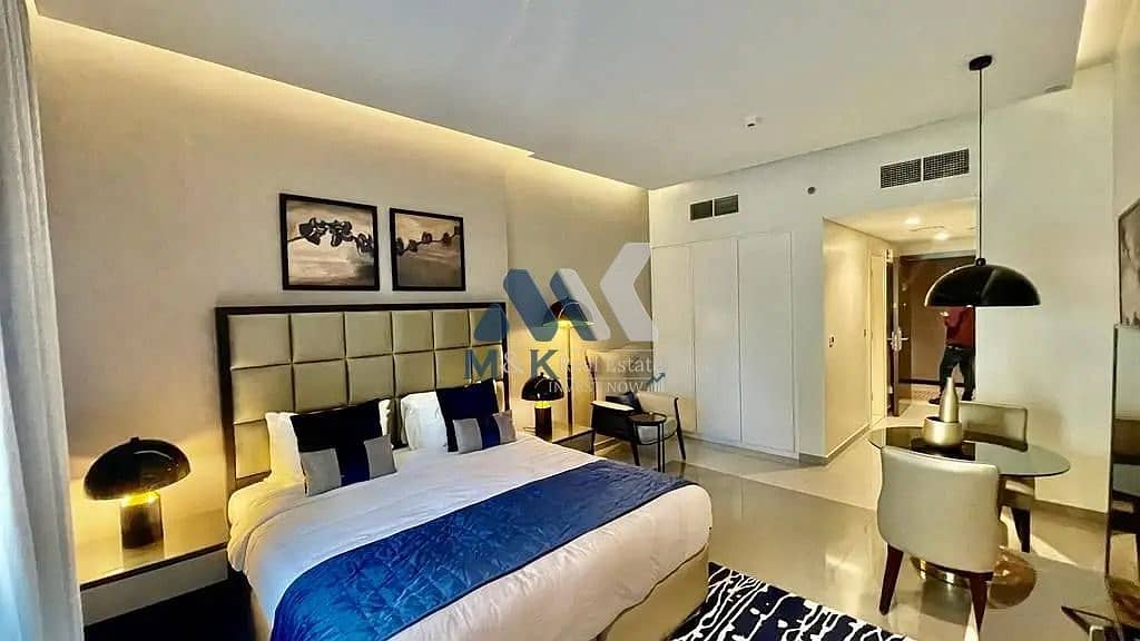 Furnished Studio | DAMAC Maison Majestine | Pool View