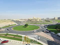 Just Today offer " No Commission 3BHK With Maid Room And Laundry Room " Free Gym And Prayer Room " Three Bathrooms Open View " Near to Emirates Road ?