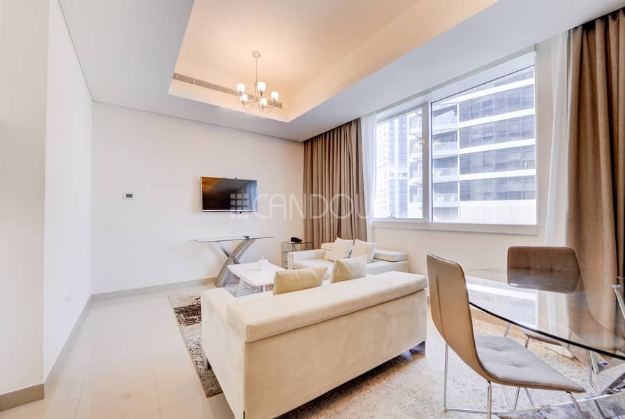 One Bed Fully Furnished | High Floor | Marina View