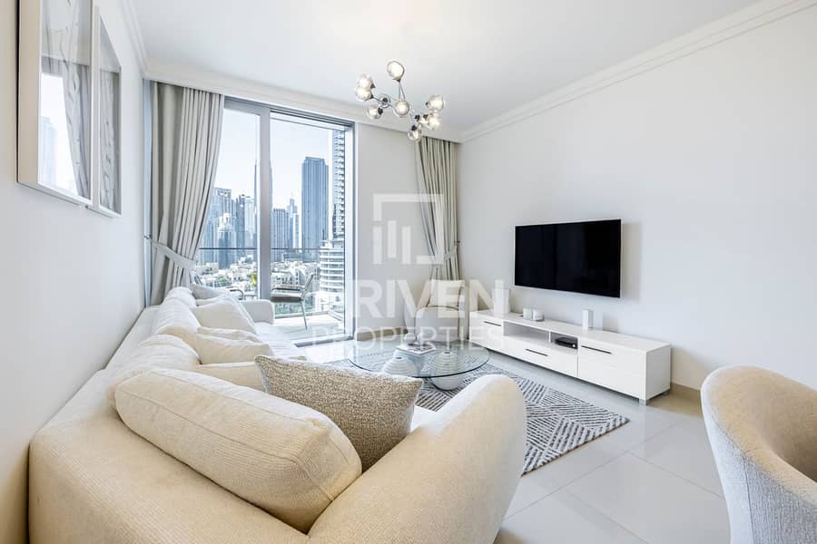 1 plus Extra 1BR | New Furniture | Burj View