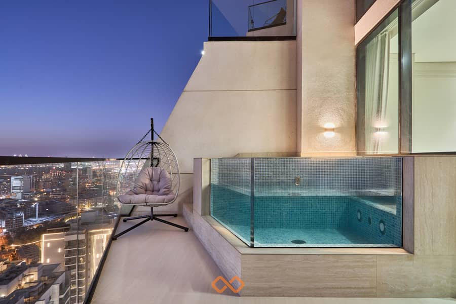 Modern Skyline Stay with Private Plunge Pool