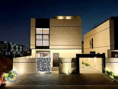 لهواة الرفاهية للبيع فيلا مودرن 6 غرف مع روف شامل رسوم التسجيل بمنطقة الباهية تشطيب سوبر ديلوكس تملك حر تمويل بنكى