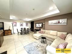 Furnished 1BR Apartment | Goldcrest Views 2 | City & Water Outlooks