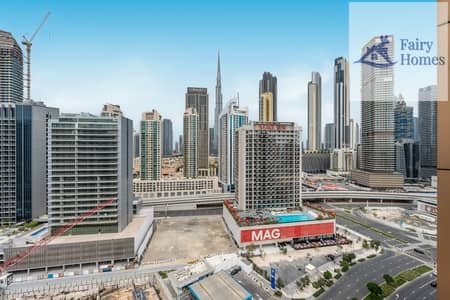 شقة 2 غرفة نوم للايجار في الخليج التجاري، دبي - BR View 1. jpg
