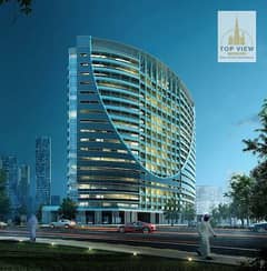 فرصة استثمارية - شقة غرفتين وصالة للبيع في برج V – دبي لاند ريزيدنس | قسط شهري 8,047 درهم