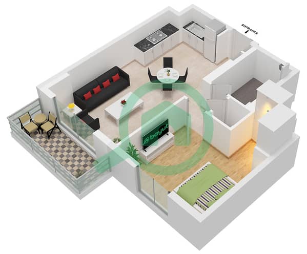 Type 7 Unit 2 Floor 2-6