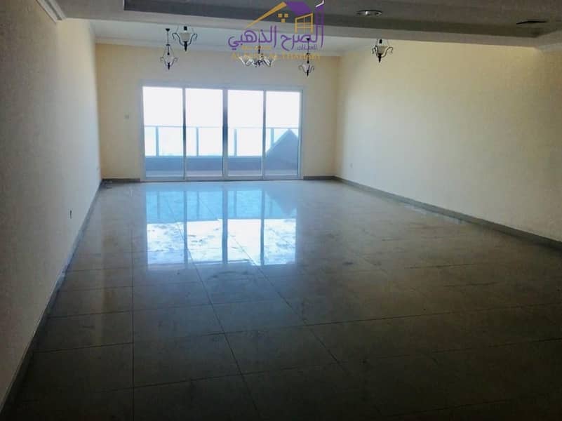 spacious apartment in a neat building for fits family life with fantastic view and more services