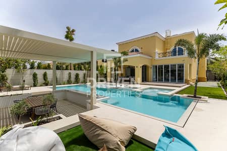 4 Bedroom Villa for Sale in Jumeirah Park, Dubai - Designer Smart Home | Waterfall Pool | Turnkey