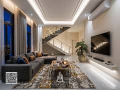 فيلا فاخرة للبيع في الياسمين – موقع مميز على الشارع الرئيسي سكني تجاري | جاهزة للسكن بالكامل بسعر لقطة