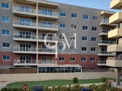 إطلالة بانورامية واسعة على المجمع السكني | غرفة نوم واحدة مع شرفة