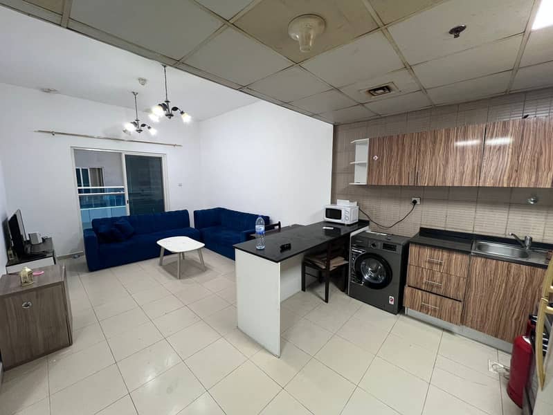 The best towers in Ajman _ a completely new furnished apartment _ a master room _ 2 bathrooms _ a very special location in Ajman