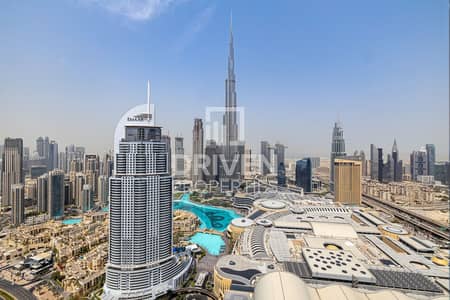 2 Bedroom Flat for Rent in Downtown Dubai, Dubai - Full Burj View | Bills Included | High Floor