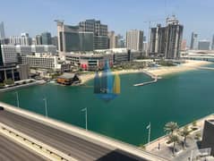 شاغرة | إطلالة كاملة على شاطئ روتانا | مؤثثة بالكا