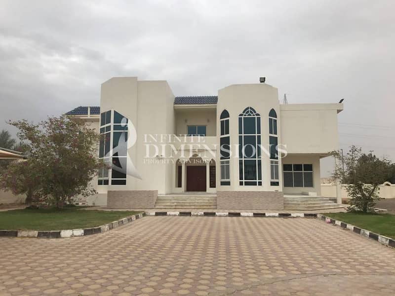Huge and Spacious Plot in Al Ain with Two Beautiful Villas for Sale!