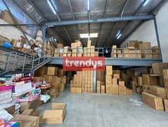 Ground + Mezzanine Warehouse for Rent in Ras al Khor with no DREC 20% tax