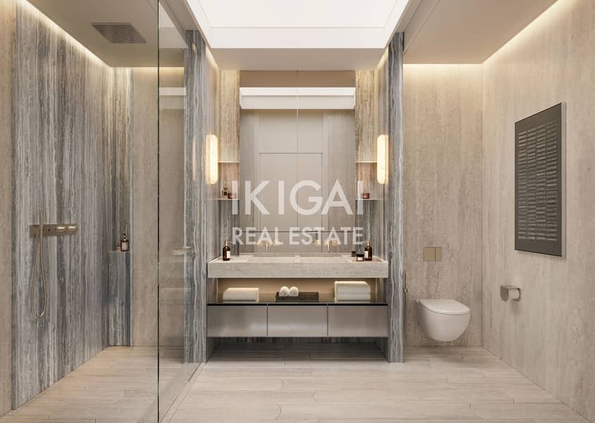 7 Eden House Zaabeel - 2bd - Master Bathroom. jpg