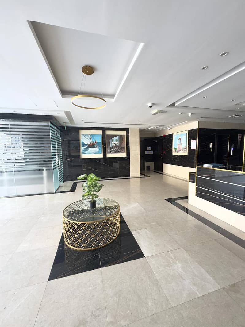 Brand New Building Parking Free Studio Just In 29K Close to Dubai Border Al Nahda Sharjah Call Shahways