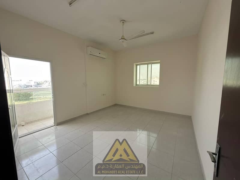 Two-bedroom apartment with a separate living room | Balcony with a good view and excellent ventilation | Easy access to Sharjah and Dubai