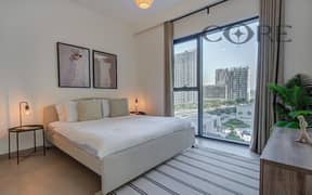 مفروشة بغرفة نوم واحدة | مساكن تنفيذية 1 | إطلالة على وسط المدينة والمنتزه