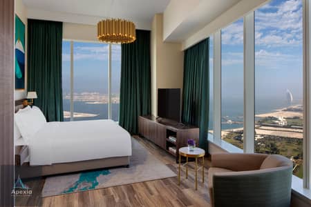 شقة فندقية 3 غرف نوم للايجار في مدينة دبي للإعلام، دبي - VPVD Three bedroom Superior Seaview . jpg