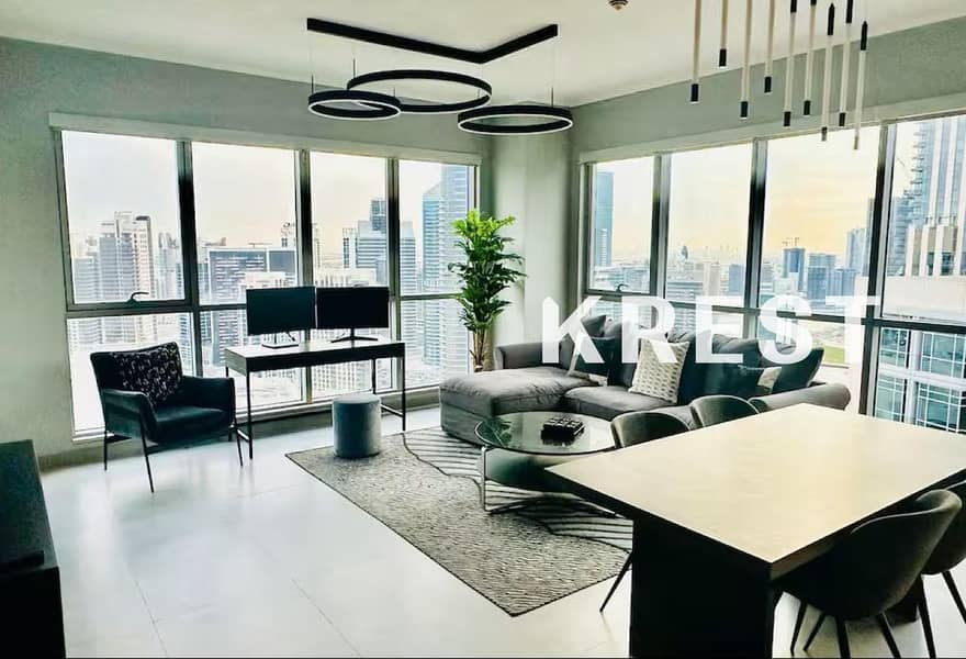Fully Upgraded 1 Bedroom Apartment | High Floor Boulevard View | Downtown Dubai