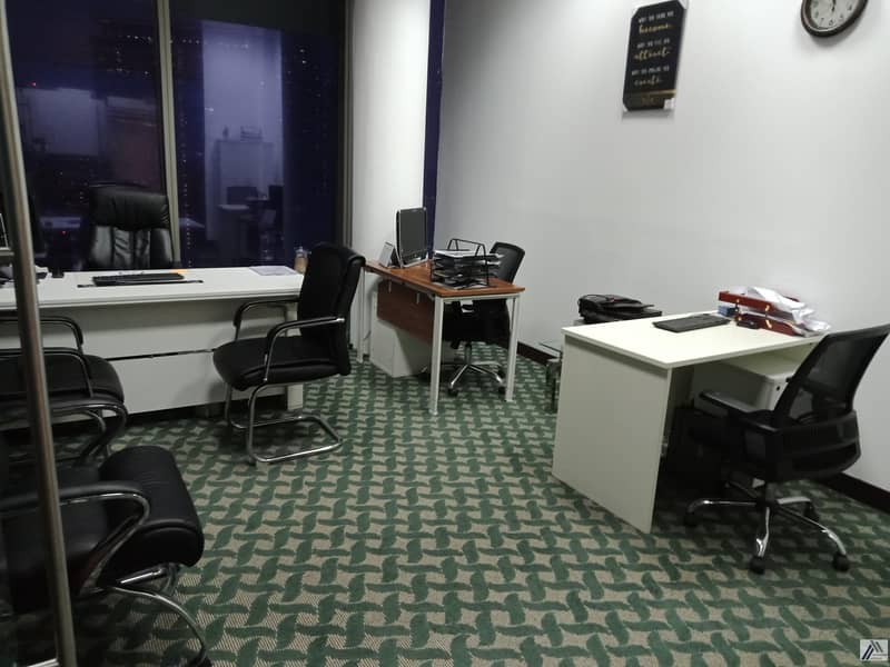 Fully Furnished Serviced Independent Offices in Beautiful Near Land Mark Building one minute walk away from DIFC Metro