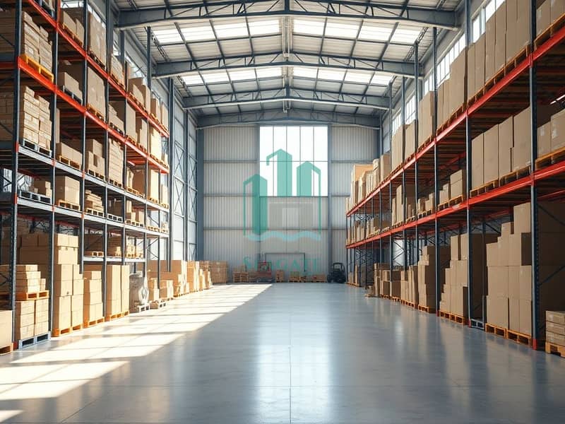 Industrial Warehouse for Rent in DIP 2 | 8,400 Sq. Ft | 8m Height - View 2