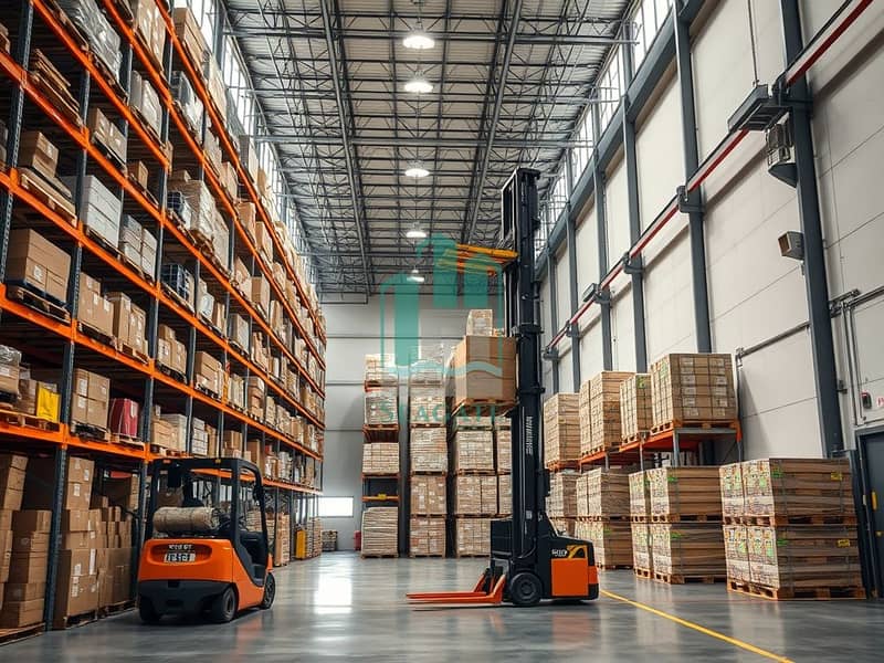 7 A_realistic_interior_view_of_a_large_warehouse_from_a_different_angle_The_scene_shows_high_shelves_filled_with_boxes_and_products_viewed_from_a_corner_perspective_A_modern_forklift_is_seen_in_action_lifting_a_pallet_with_more_pallets_. jpeg