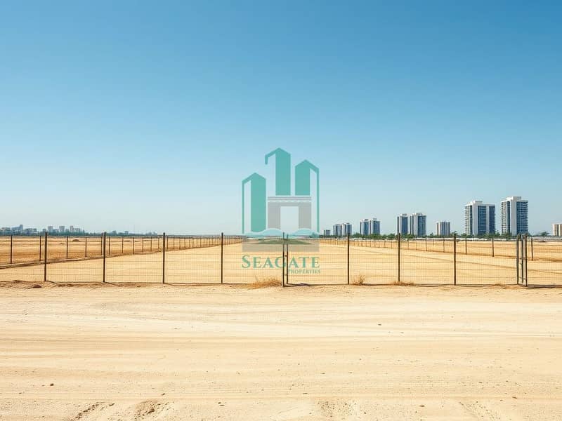 2 A_commercial_plot_for_sale_in_the_UAE_featuring_a_wide_expanse_of_undeveloped_land_ideal_for_commercial_use. _The_scene_shows_sandy_terrain_with_clear_boundaries_marked_by_a_fence. _The_sky_is_bright_blue_and_there_are. jpeg