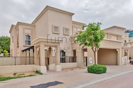 فيلا من 4 غرف نوم | فلل السدر | تراسات متعددة | إطلالات على الحديقة