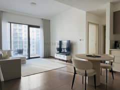 مفروشة بغرفة نوم واحدة | بارك هايتس 2 | شرفة وإطلالة على المدينة