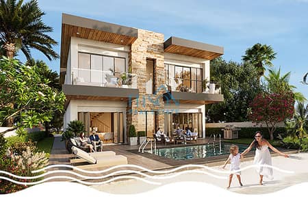 大马士革湖住宅， 迪拜 5 卧室联排别墅待售 - costa-brava-at-damac-lagoons_oaENf_xl. jpg