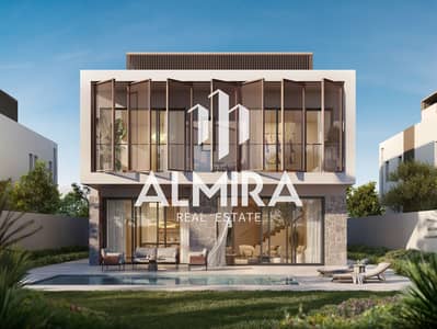 4 Bedroom Villa for Sale in Al Hudayriat Island, Abu Dhabi - MODON_NawayefVillas01_CGI15_Homes5-RearElevation_03. jpg