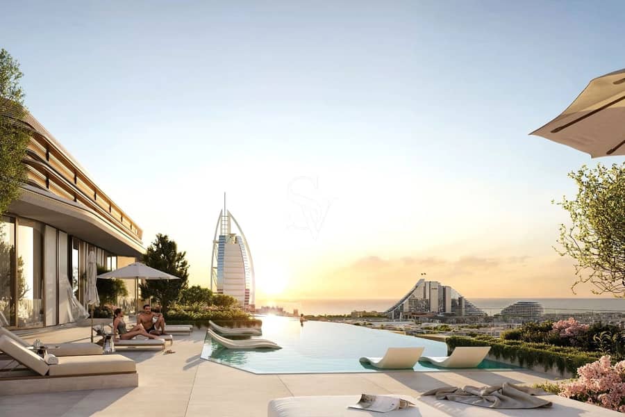 Sky Infinity Pool | Next to Burj Al Arab| Freehold Sky Infinity Pool | Next to Burj Al Arab| Freehold