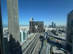 شقة في برج UP،شارع الشيخ زايد 1 غرفة 90000 درهم - 14884632