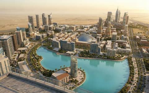 ارض سكنية  للبيع في مجان، دبي - Majan - Render. png