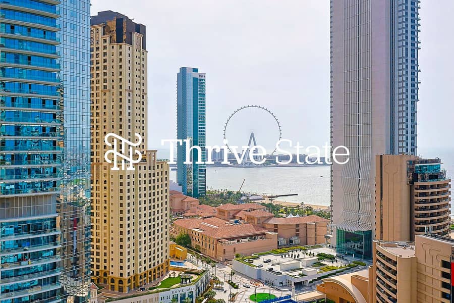 High Floor | Ready to Move | Panoramic Marina and Dubai Eye View – pohled 2