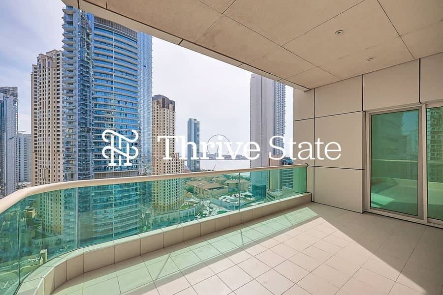 High Floor | Ready to Move | Panoramic Marina and Dubai Eye View – pohled 3