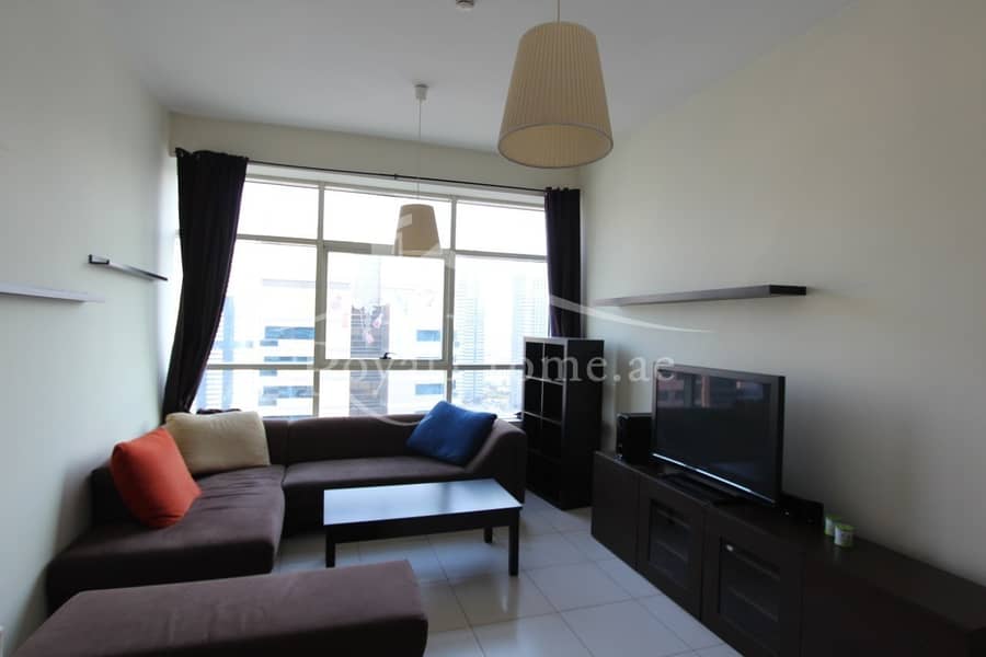 2BR Furnished with Marina View | Near Metro