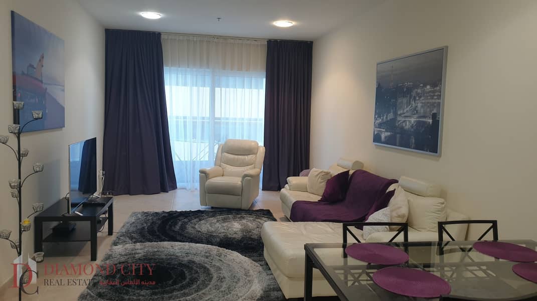 High Floor | Partial Sea View | Furnished