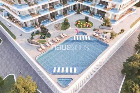 Studio for Sale in Dubai Land Residence Complex (DLRC), Dubai - Below OP | Private Pool | 1% Payment Plan
