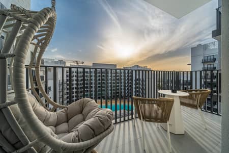 1 habitación Apartamento para en Alquiler en Dubai Studio City, Dubai - 731, Azizi Mirage A-26. jpg