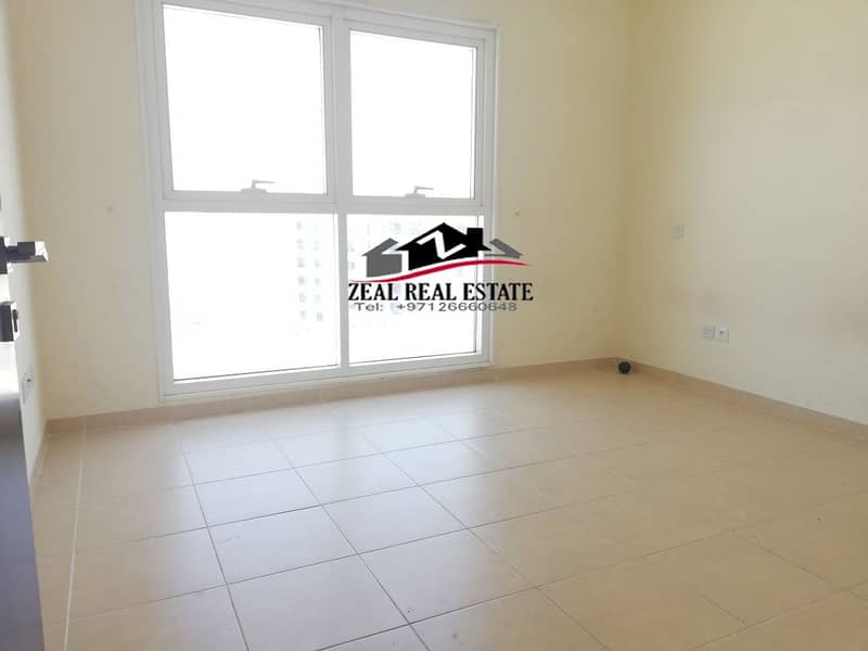 One Bedrooms Hall,Nice Kitchen,Sun Sine,Gym,Covered Parking At Rawdhat Area.