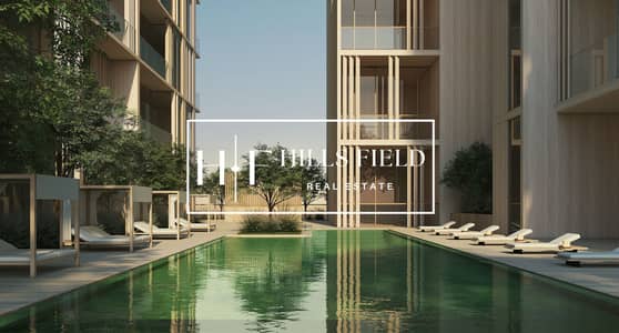 Appartement de 1 chambre à à vendre à Al Satwa, Dubai - POOL VIEW 01. png Appartement de 1 chambre à à vendre à Al Satwa, Dubai - POOL VIEW 01. png
