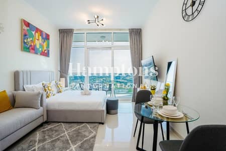 Studio for Sale in DAMAC Hills, Dubai - Mid Floor | Fully Furnished | Golf Views