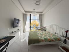 FULLY FURNISHED STUDIO| WELL MAINTAINED| 4 CHEQUES