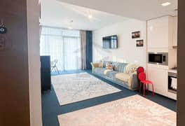 شقة في بالاس رزيدنسز،مرسى خور دبي 1 غرفة 104500 درهم - 14909422