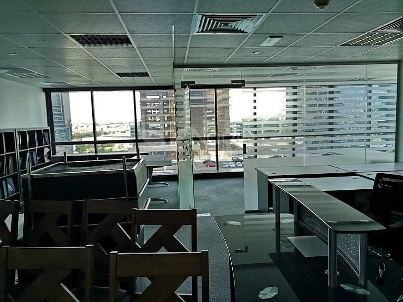 Semi Furnished Fitted Office | JBC 1  | Community View
