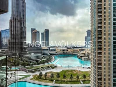 2 Bedroom Flat for Rent in Downtown Dubai, Dubai - Burj & Fountain View | Negotiable | Vacant Now